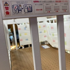 ベビーベッド90×60サイズ　ホワイトの画像