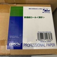 新品未使用！自由研究に！図画工作に♪在庫あり！大判用紙　2本入　B0サイズの画像