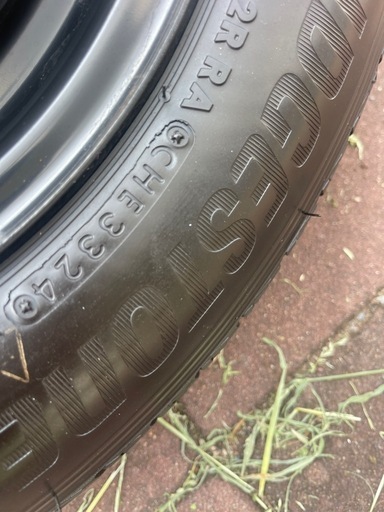 新車外し　ダイハツ　アトレー ハイゼット　トラック　145/80-12 鉄チン　４本セット