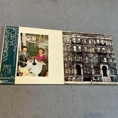 Led Zeppelin レコード 洋楽 2枚セット まとめ