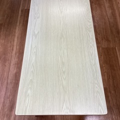折りたたみテーブル（クリーム)【町田市再生家具】0827
の画像