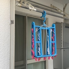 洗濯物干しハンガーの画像