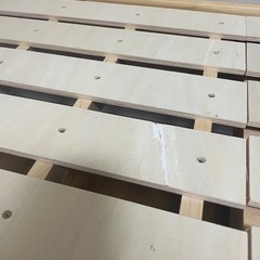 シングルベッド　フレームのみの画像