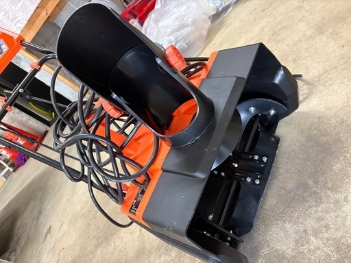 除雪機　電気 スノーホエール