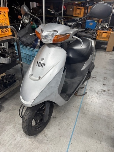 スズキ　レッツ2 セルにてエンジン始動