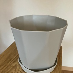 【3セット】　植木鉢　ポット、受皿　観葉植物の画像