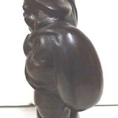M0051 七福神 大黒天 置物 銅製 高さ39cm 縁起物 工芸品 和物 中古品の画像