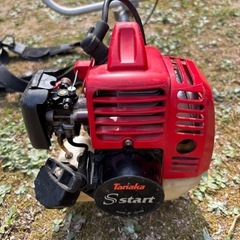 『動作確認済』TANAKA　2ST　エンジン草刈り機　調子良しの画像