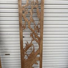 欄間　一対の画像