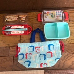 子供用 パンどろぼう お弁当箱 セットの画像