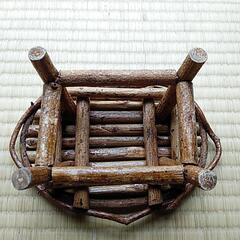 ミニテーブル　インテリア　レトロ　手作りの画像