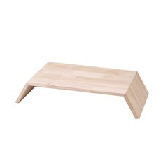 （美品）ウッドデスクトップスタンドの画像