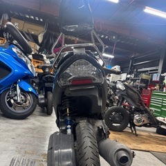 規制前　アドレスV125G カスタム　フォグランプ付きの画像