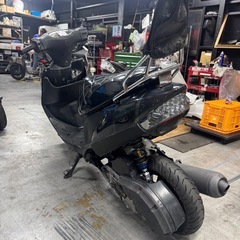 規制前　アドレスV125G カスタム　フォグランプ付きの画像