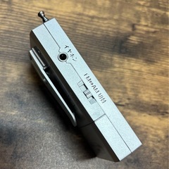 電池付「ワイドFM/AM ポケットラジオ TEP-203W」の画像