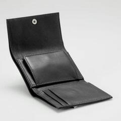 【財布】三つ折り財布　BUSINESS LEATHER FACTORY レッドの画像