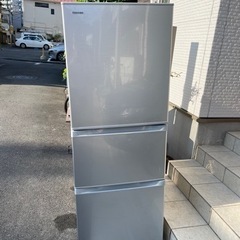 TOSHIBA(東芝)の340L 3ドア冷蔵庫 2014年製「GR-G34S」