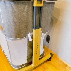 【大人気】ベビーベッドHZDMJ 2022型プレイヤード キャスター付きの画像