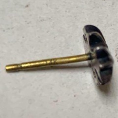 クロムハーツ ピアス　CHクロススタッド1Pダイヤの画像