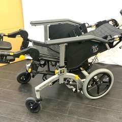 大13  MATSUNAGA MY TILT リクライニング 車椅子 MH-CR3D 2018年製 RECLINING 松永製作所の画像