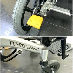 大13  MATSUNAGA MY TILT リクライニング 車椅子 MH-CR3D 2018年製 RECLINING 松永製作所の画像