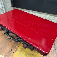 COLEMAN パワーハウス LP ツーバーナー ストーブ II （レッド）の画像