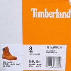 Timberlandブーツの画像