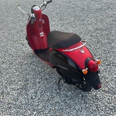 ホンダ　クレアスクーピー　赤黒
の画像