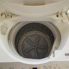 洗濯機(受け渡し者決定)の画像