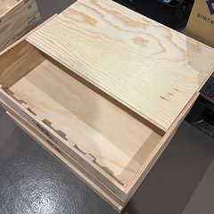 蓋付きアウトレット木箱200円〜の画像
