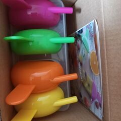 アイスキャンディメーカー★ジュースなどでアイスが作れます。4連の画像