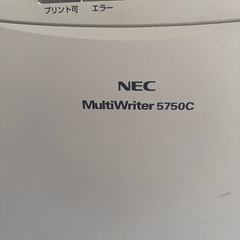 レーザープリンター　A4サイズ　カラー　NEC5750Cの画像