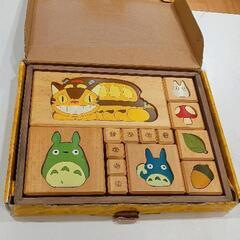 0827-014 廃盤　となりのトトロ積み木の画像