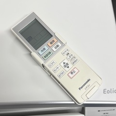 【超美品‼️】定価12万♪ パナソニック 2018年製 6畳用エアコン エオリア フィルター自動お掃除 ナノイーX エコナビ搭載 100V/2.2kwの画像