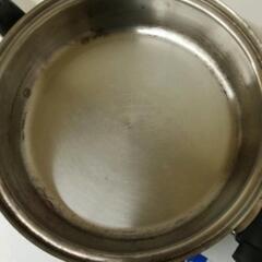 0827-003 ※使用感あり　ステンレス片手鍋フライパンの画像
