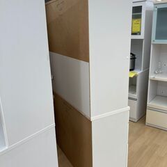 ★ジモティ割引あり★【リユースのサカイ野々市店】キッチンボード　ニトリ　白　 104.5(幅)×39.5(奥行き)×180(高さ)cm ※クリーニング済みの画像