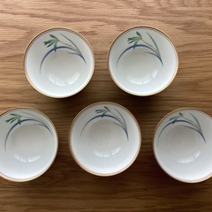 香蘭社　湯呑み　5個セットの画像