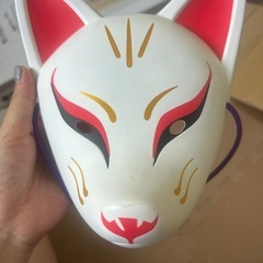 狐　お面の画像
