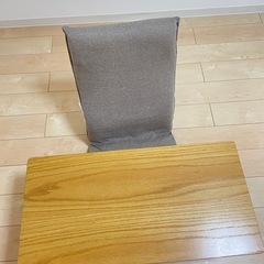ローテーブル&座椅子セットの画像
