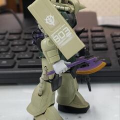 ●量産型ザクⅡ 可動フィギュア 「HCR-Pro」？ 機動戦士ガンダム バンダイ 完成品の画像