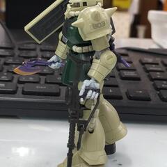 ●量産型ザクⅡ 可動フィギュア 「HCR-Pro」？ 機動戦士ガンダム バンダイ 完成品の画像