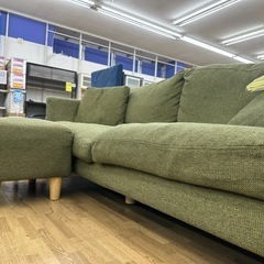 【ドリーム川西店御来店限定】2Pソファ／クリーニング済み 【2125560000024217】の画像