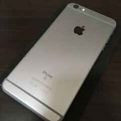 動作品　iphone 6s Plus　16GB　グレー　SIMフリー　充電81％の画像