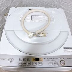 シャープ 6.0kg 洗濯機 一人暮らし K08242の画像