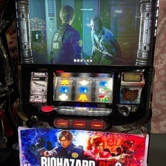 スロット 実機 バイオハザードRE2 動作問題なしの画像