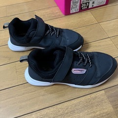 【中古】瞬足 20.5センチ ブラックの画像