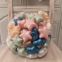 hugmuu ボールプール用 カラーボール 星形の画像