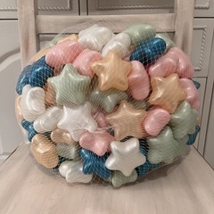 hugmuu ボールプール用 カラーボール 星形の画像