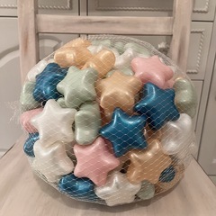 hugmuu ボールプール用 カラーボール 星形の画像