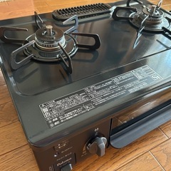 パロマ　グリル付き　テーブルコンロ　ガスコンロ　都市ガス　説明書の画像